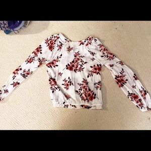 Aeropostale Floral Blouse